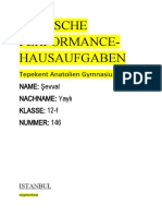 DEUTSCHE PERFORMANCE