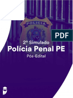 2º Simulado Polícia Penal PE - Pós-Edital 06/03/2022