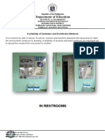 School Disinfection and Sanitation