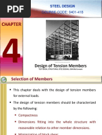 Chapter 4 - Design of Tension Members