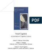 Lila R. Gleitman An Invitation To Cognitive Science Visual Cognition MIT Press 1995