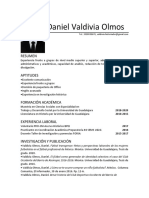 CV Daniel Valdivia Olmos 2022