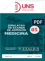 Simulacro 05 - Medicina - Chimbote (En Formato)