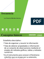 Tablas de Frecuencia