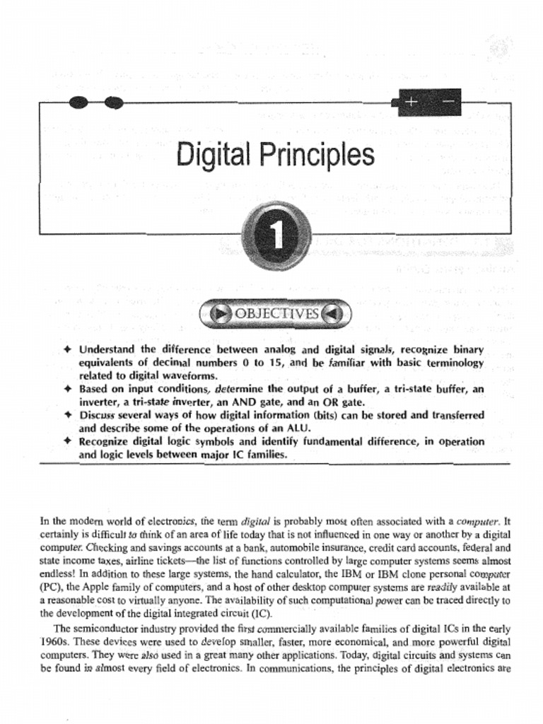 Digital Principles and Application by Leach & Malvino Export PDF Logic Gate Integrated Circuit