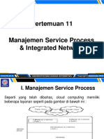 Pertemuan 11 Manajemen Service Process & Integrated Network