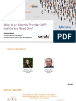 What Is An Idp and Do You Need One Webinar Presentation - 309869