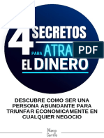 4 Secretos para Atraer El Dinero