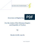 Digital Sources For The Study of The Ottoman Empire and Turkey