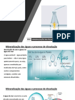 M18 - Mineralização Das Águas e Processo de Dissolução