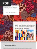 Gestão de Museus