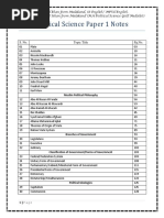 Political Science Notes 1