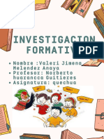 Investigacion Formativa