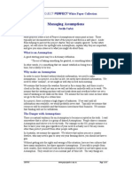 Managing Assumptions: The Project Perfect White Paper Collection