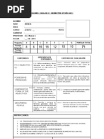 Examen Engl. IV Fall 2011