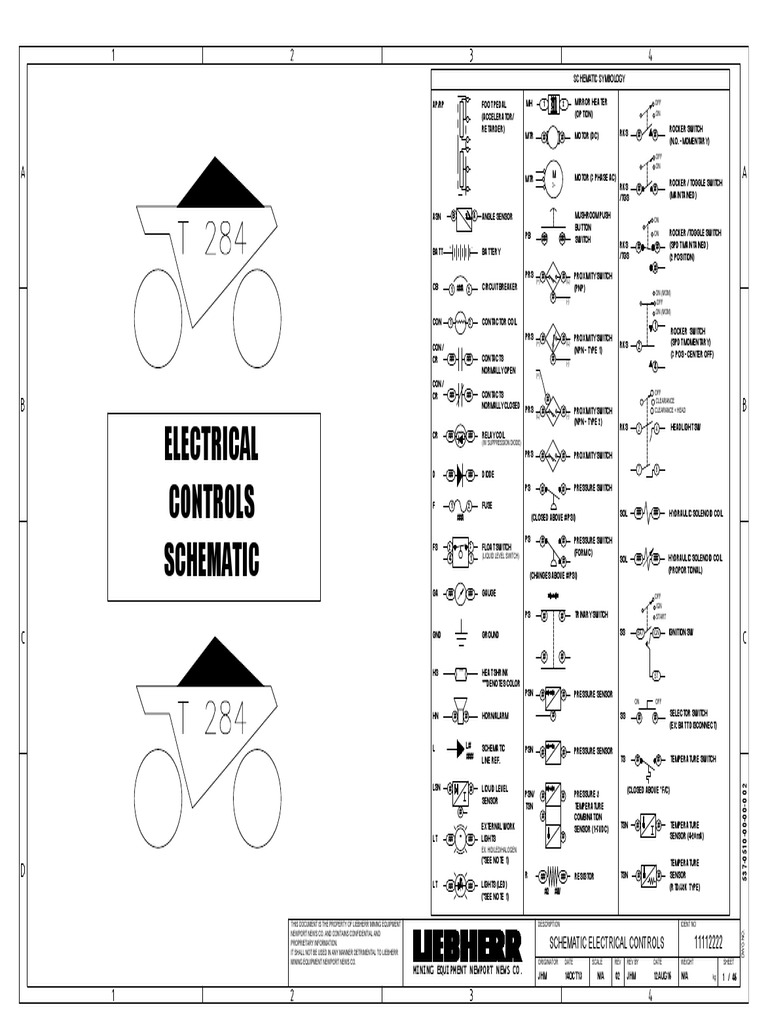 Electrical Controls Schematic Overview | PDF | Switch | Electrical ...