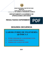 LIQ-I Experimentos-Segunda Secuencia