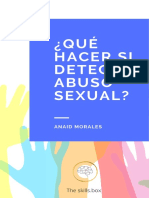 ¿Qué Hacer Si Detecto Abus0 S3xu4al?