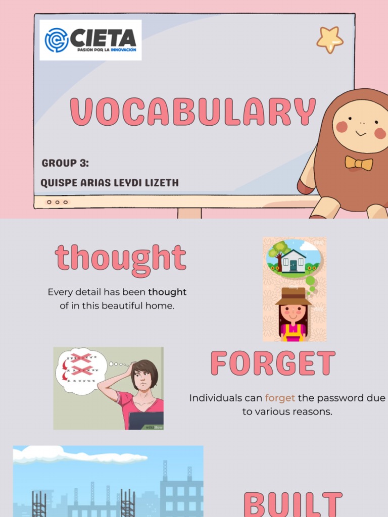 Vocabulary | PDF