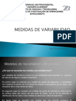 Medidas de Variabilidad