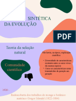 Teoria Sintética Da Evolução - Especiação e Ancestralidade