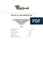 Manual de Servicio Whirlpool Awg 258 Indice 1 Modeloawg 258 12 Programas