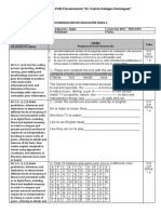 Evaluacion de Ingles