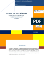 GUION METODOLÓGICO - Lingüística y Su Metodología I-2021