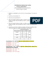 EXERCÍCIOS sensibilidade especificidade resolvidos (1)