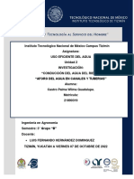 Investigación. Unidad 2. Uso Eficiente Del Agua