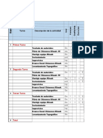 Programación 3W Semanal