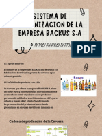 Sistema de Organizacion de La Empresa BACKUS S.A