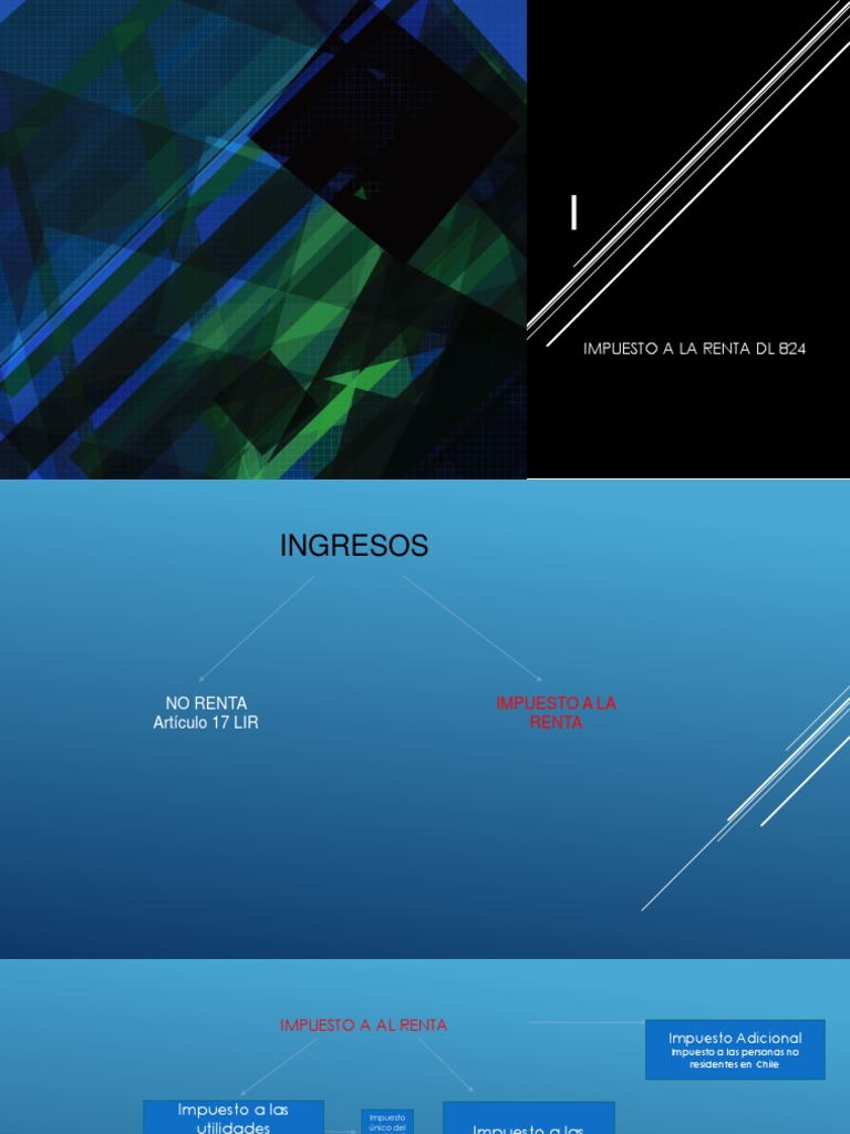 Impuesto a la Renta DL 824 en Chile | PDF | Impuestos | Impuesto sobre ...
