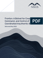 Rus Botnet Fronton Report