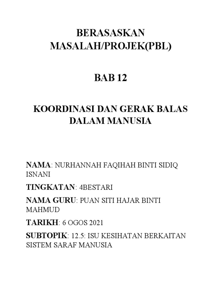 Bio Bab 12 | PDF