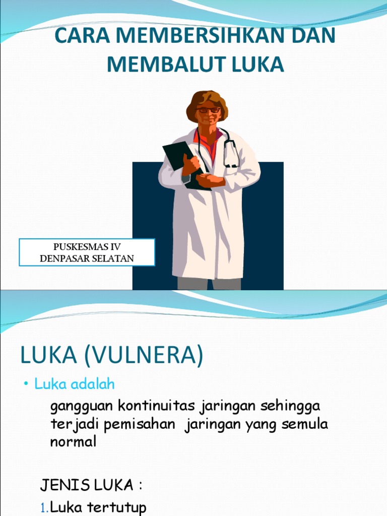 Teknik Balut Luka PDF