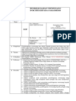 Sop Pendelegasian Wewenang Rekam Medis