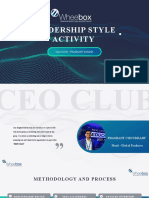 Leadership Activity CEO Club