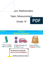 1 CB IV Math Measurement
