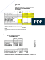 Costeo Absorbente o Directo - Costos y Presupuestos