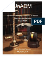 Unadm: Universidad Abierta y A Distancia de México Licenciatura en Derecho Grupo M007