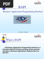 Business Application Programming Interface: Compiled by Y R Nagesh 1