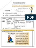 Propuesta de Actividad de Inicio