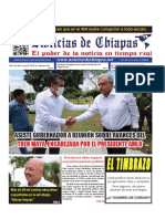 Periódico Noticias de Chiapas, Edición Virtual Sábado 15 de Octubre de 2022