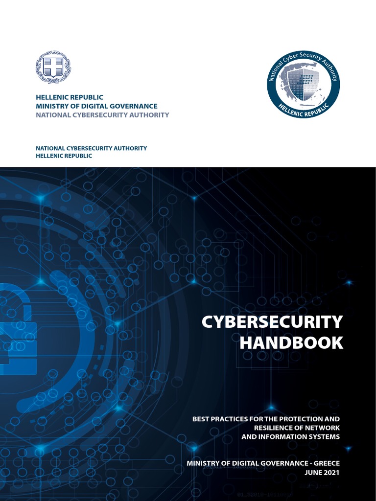 Cyber Security Handbook PDF Security Computer Security