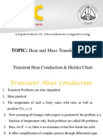 Lecture 5 - Transient Heat Conduction & Heisler Chart