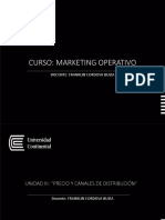 Semana 5 - Marketing Operativo - Precio