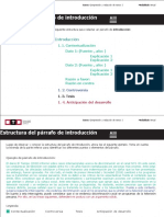 Semana 06 - Recordando La Estructura Del Párrafo de Introducción