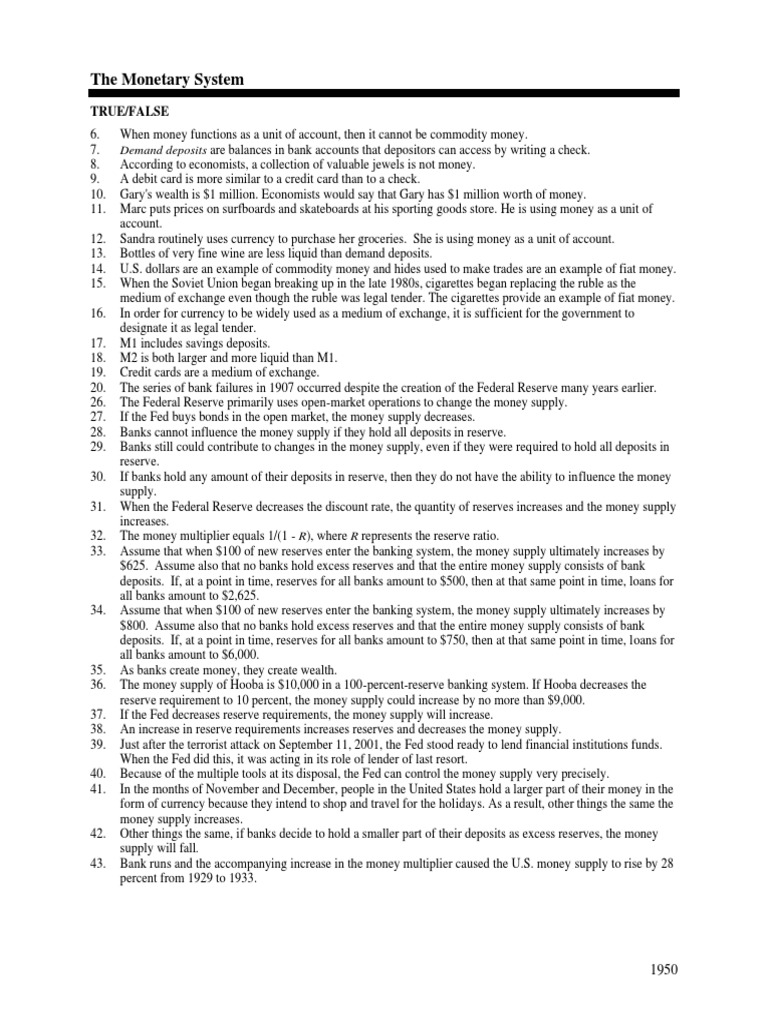 MONETARY ECONOMICS QUESTIONS AND ANSWERS PDF FREE DOWNLOAD 2021 visual data 4