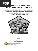 P.E.-2-Self-assess Health-Related Fitness Status